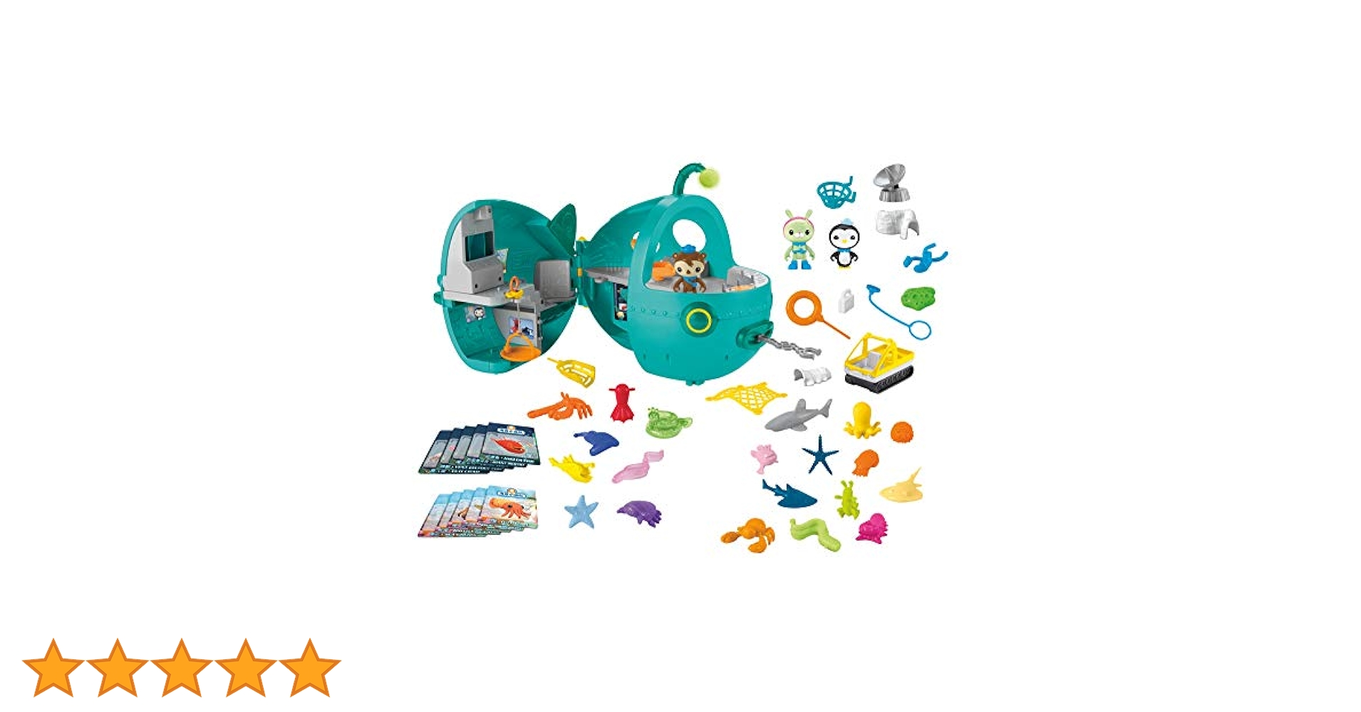Fisher-Price FNX38 Octonauts Gup-A Megapack [Amazon